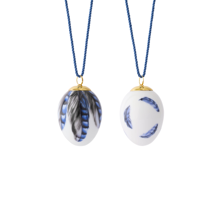 Пасхальные яйца с мотивом перьев сойки «Eurasian Jay feathers» - 2025