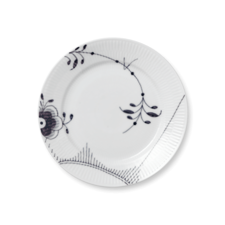 Тарелка Black Fluted Mega