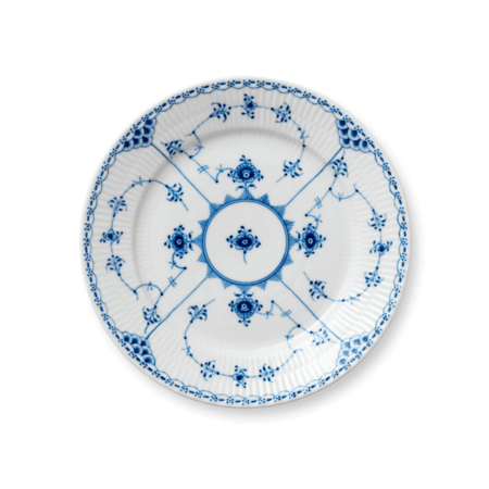 Тарелка Blue Fluted Half lace