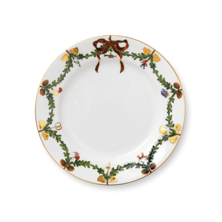 Тарелка Star Fluted Christmas
