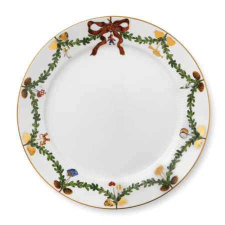 Тарелка Star Fluted Christmas