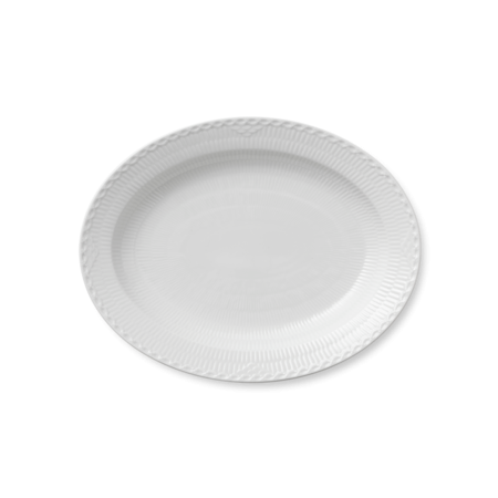 Блюдо White Fluted Half Lace