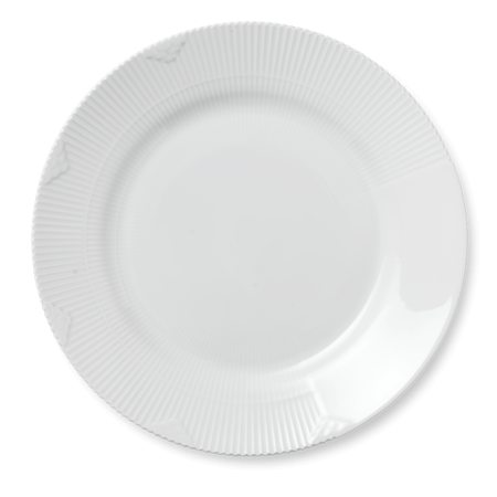 Тарелка White Elements